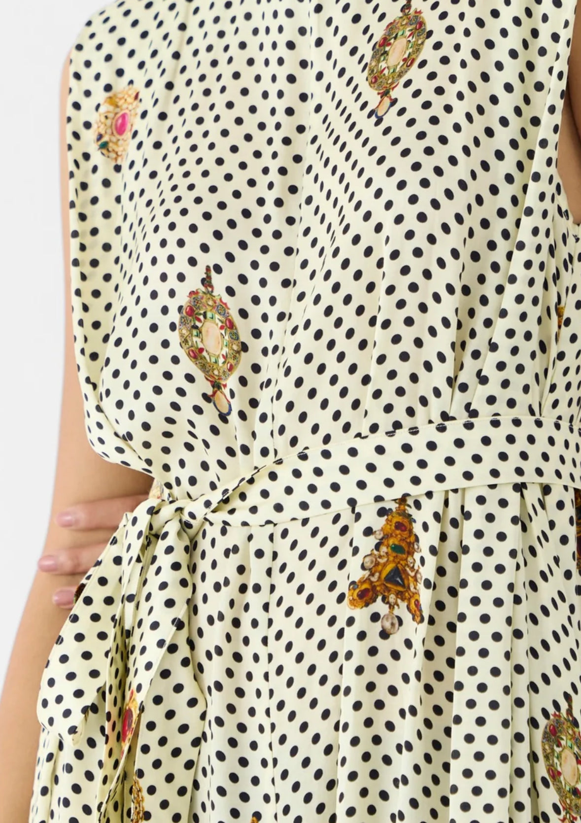 Rigu : Pearl Polka Jumpsuit