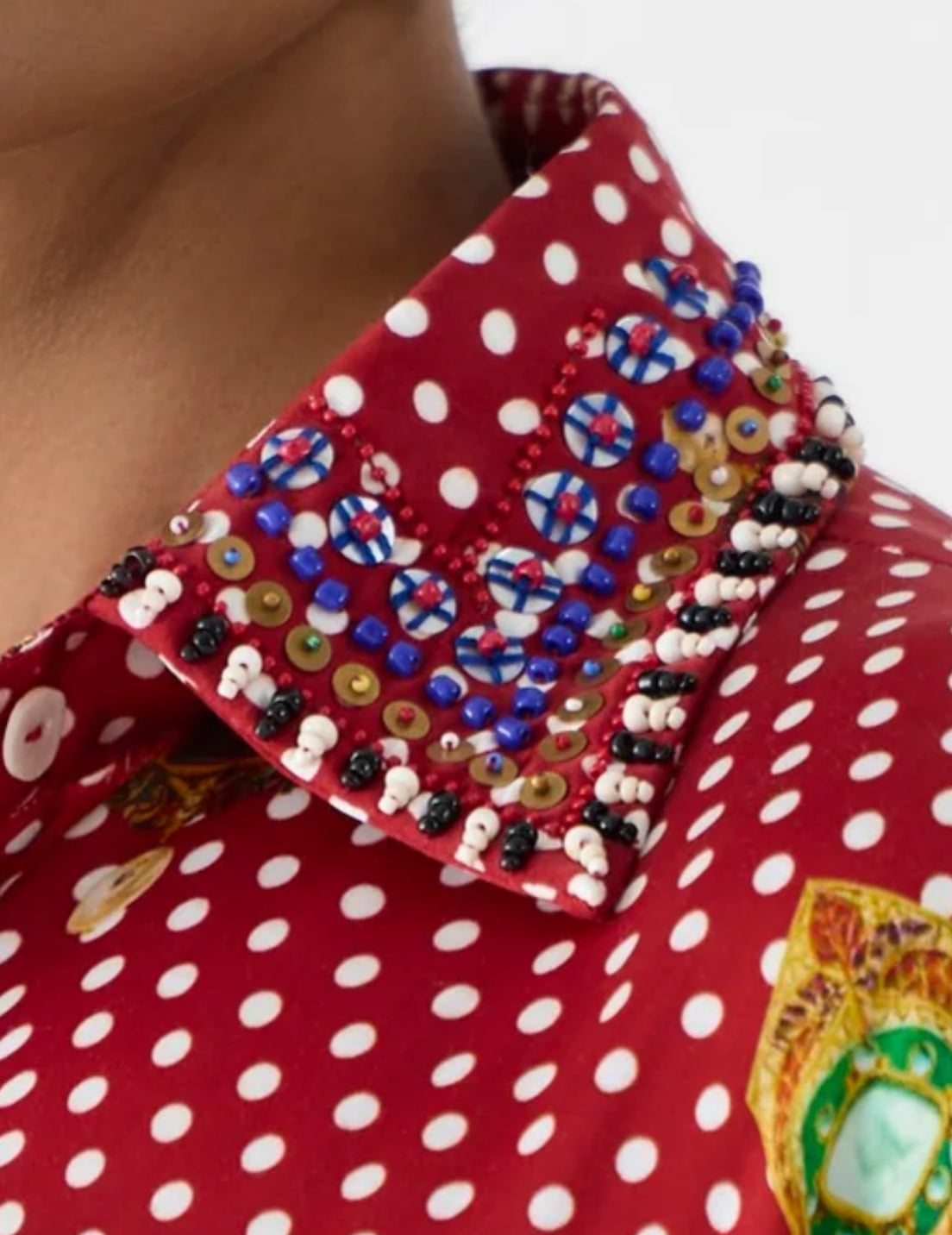 Rigu : Quartz Polka Shirt Dress
