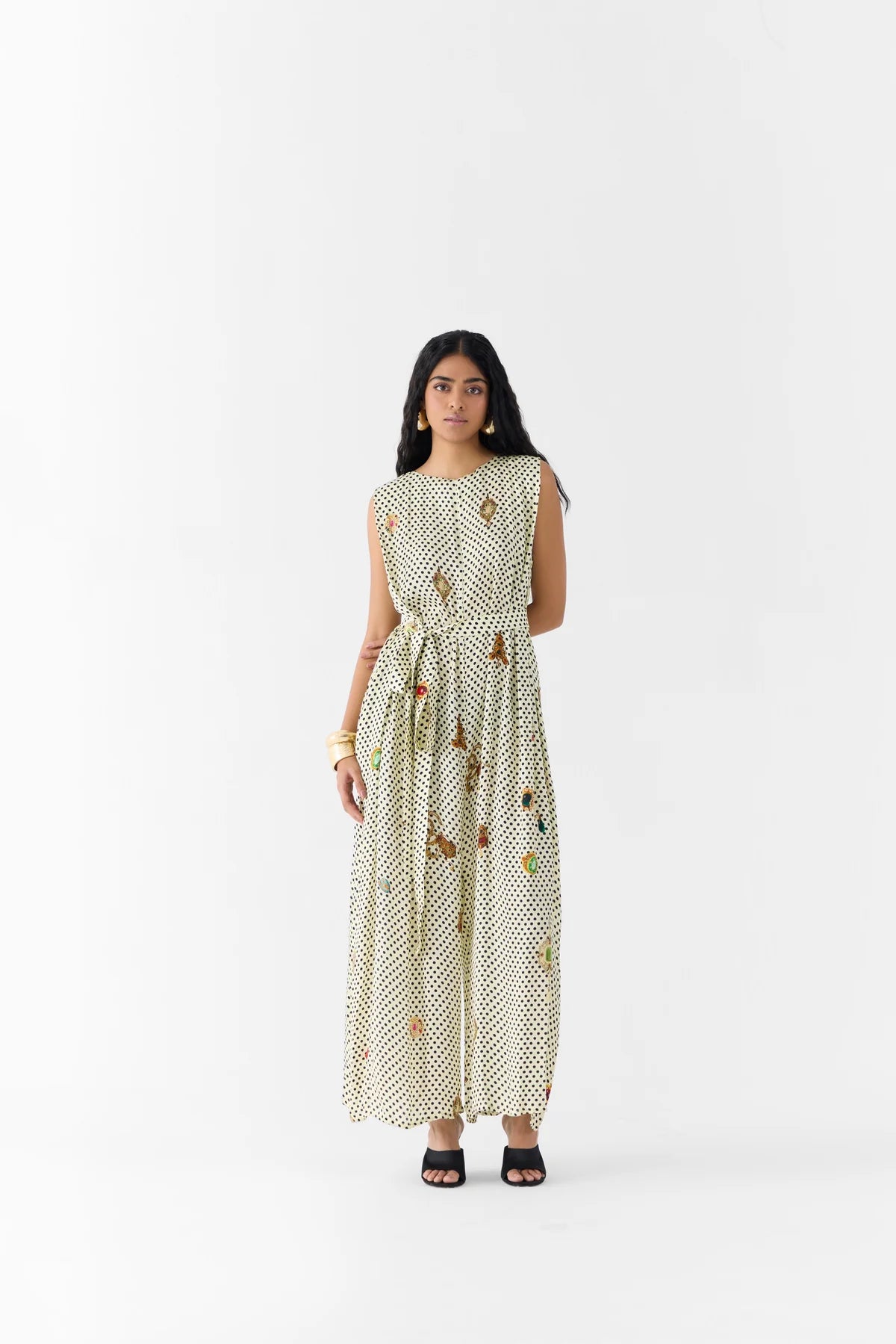 Rigu : Pearl Polka Jumpsuit