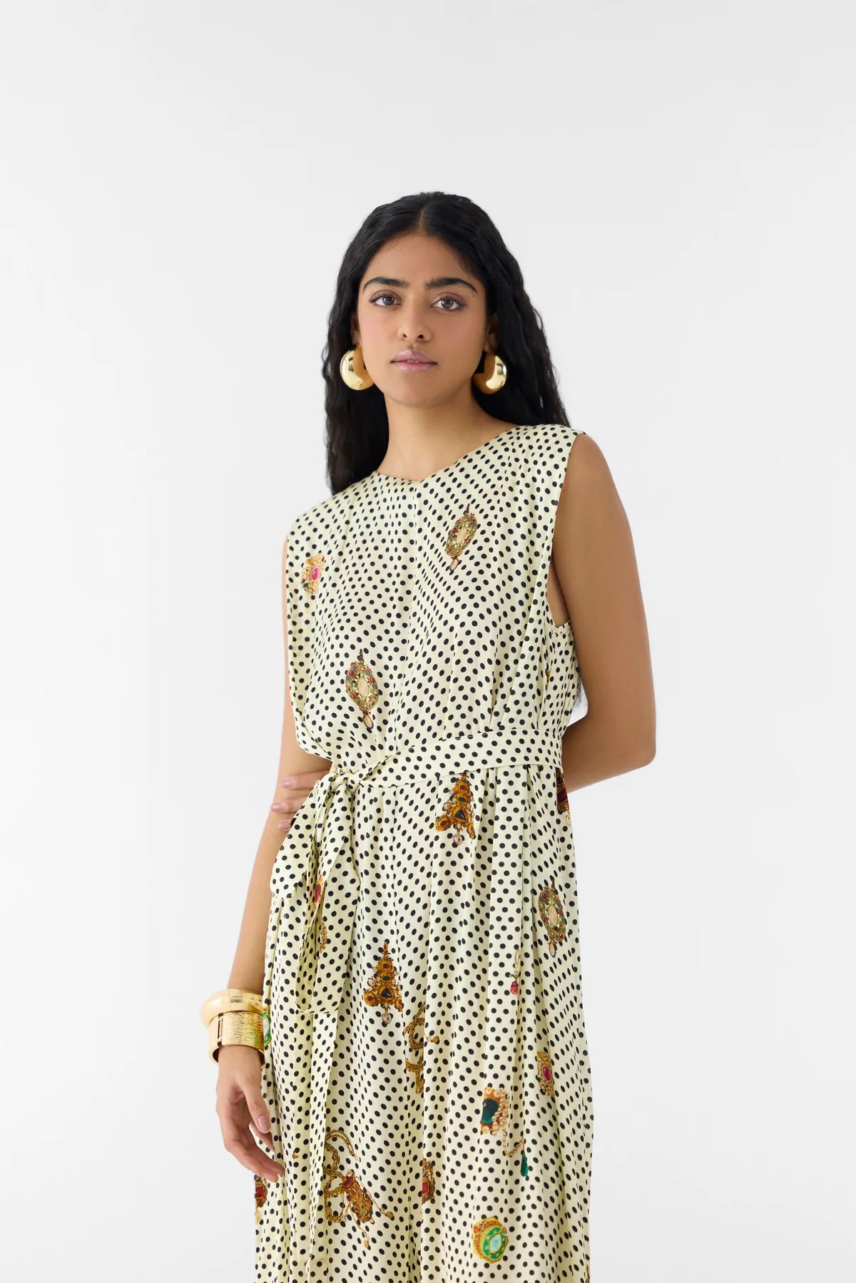 Rigu : Pearl Polka Jumpsuit