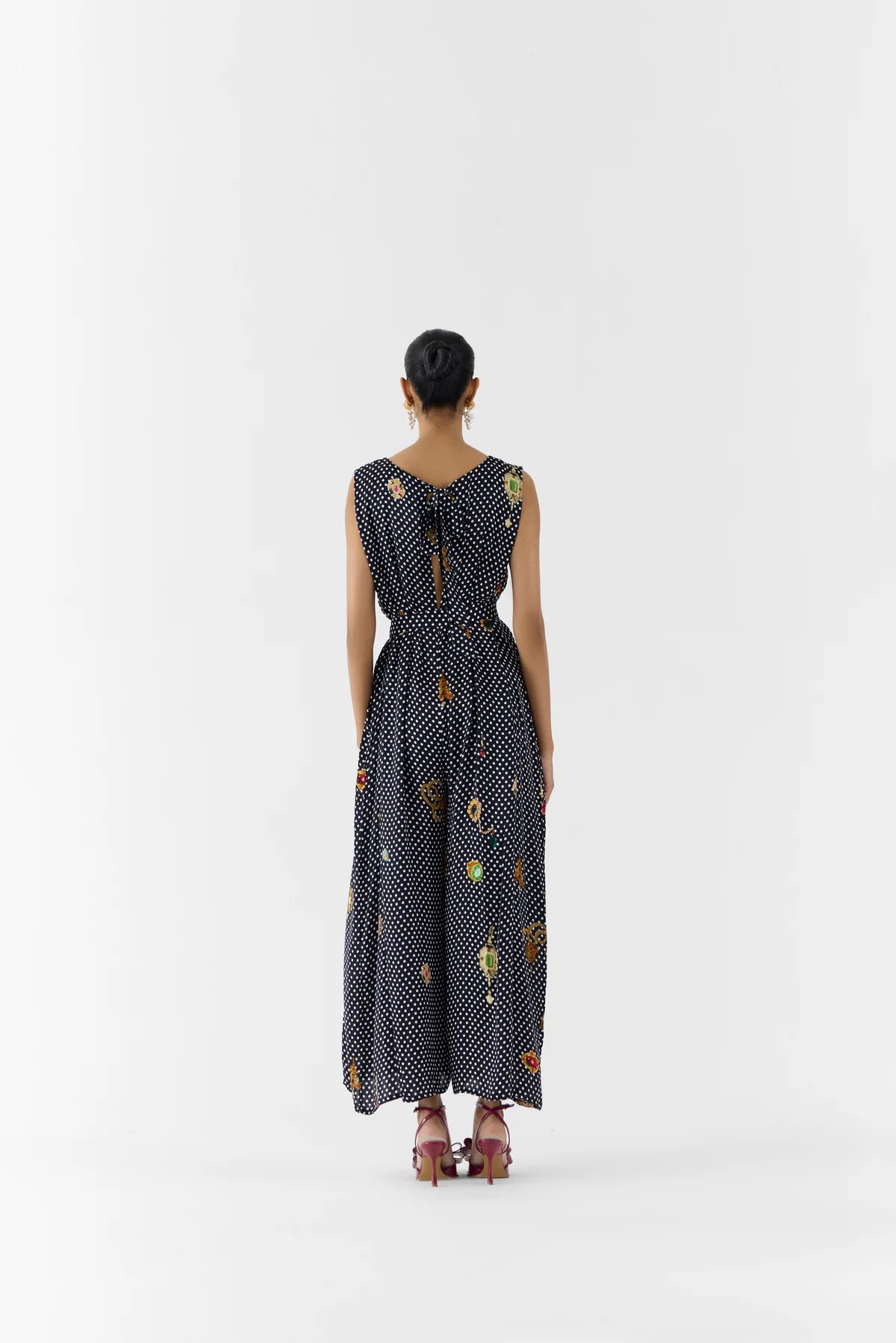 Rigu : Onyx Polka Jumpsuit