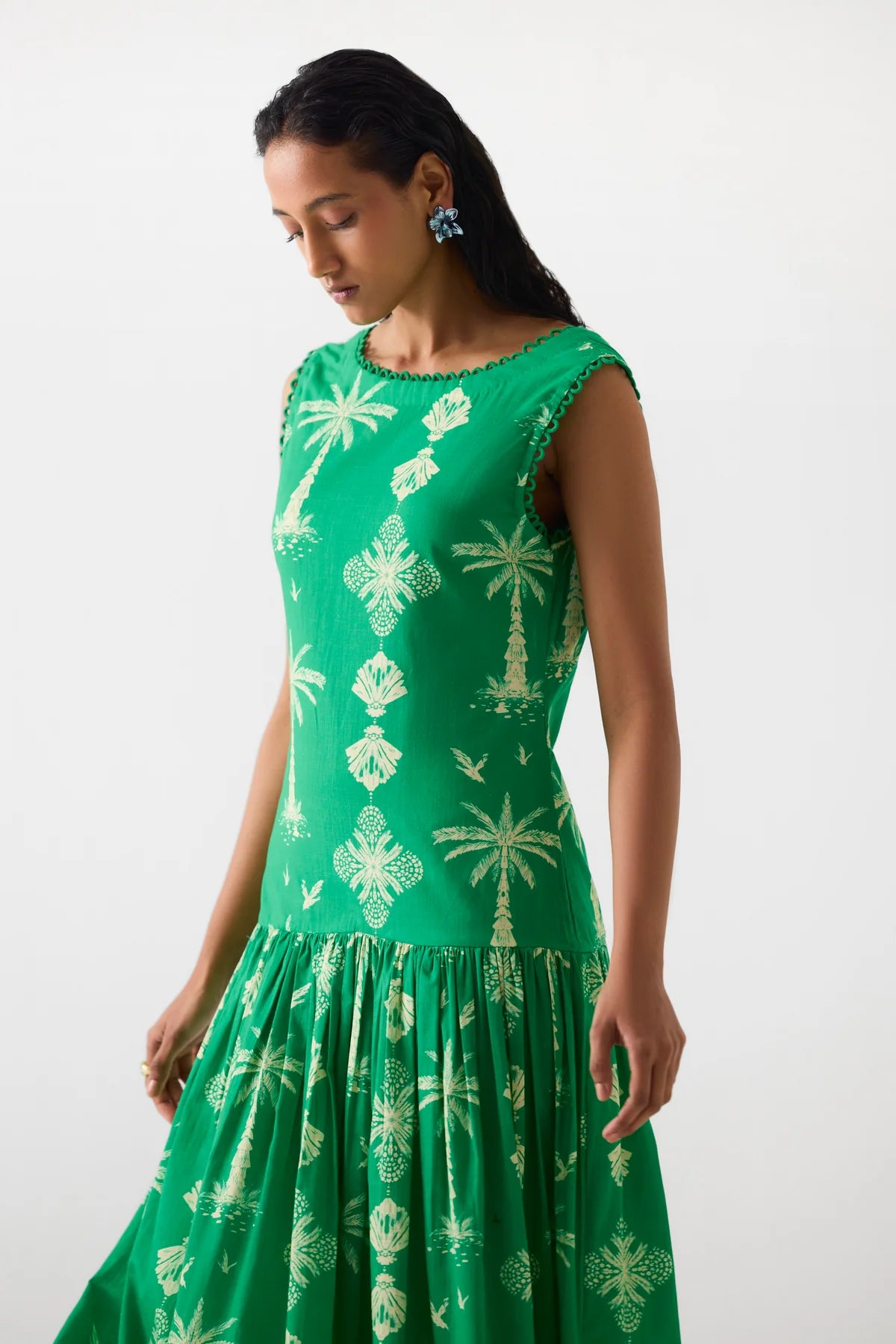 Rigu : Sago Palm Long Dress