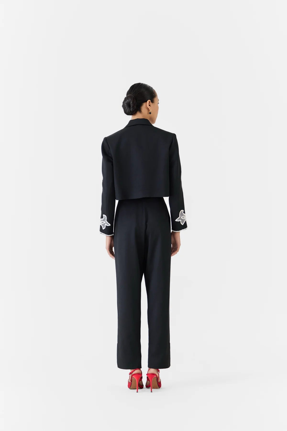 Rigu : Crop Blazer & Trouser