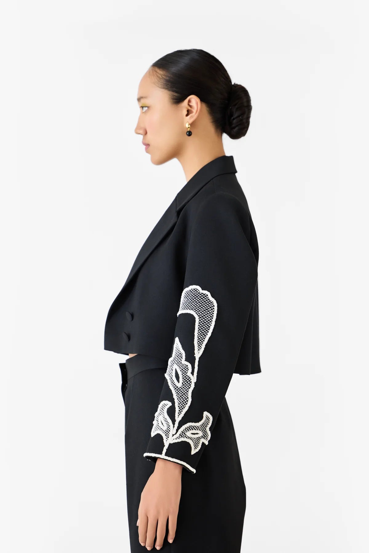 Rigu : Crop Blazer & Trouser